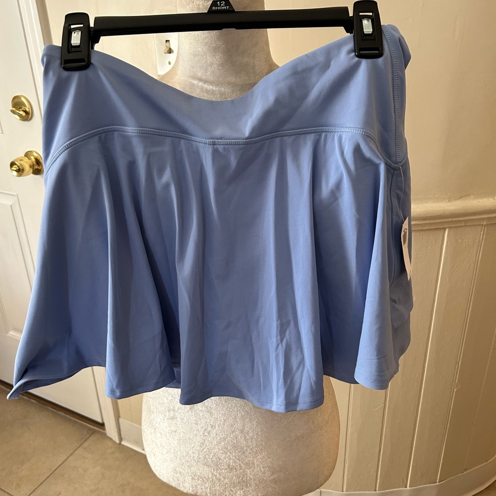 NWT Old Navy Extra High Waisted Powersoft Pleated Skort Size Large